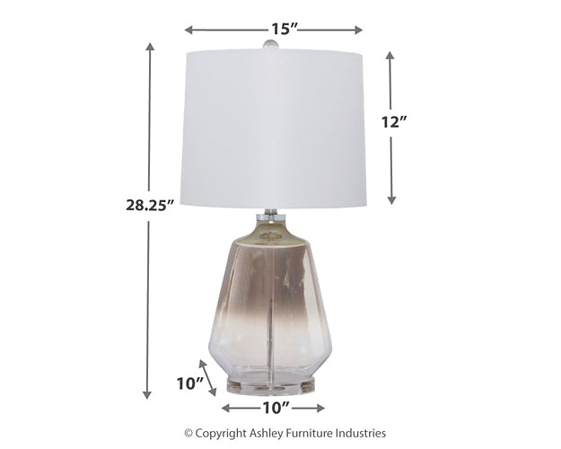 Jaslyn Glass Table Lamp (1/CN)