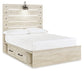 Cambeck  Panel Bed With 2 Storage Drawers