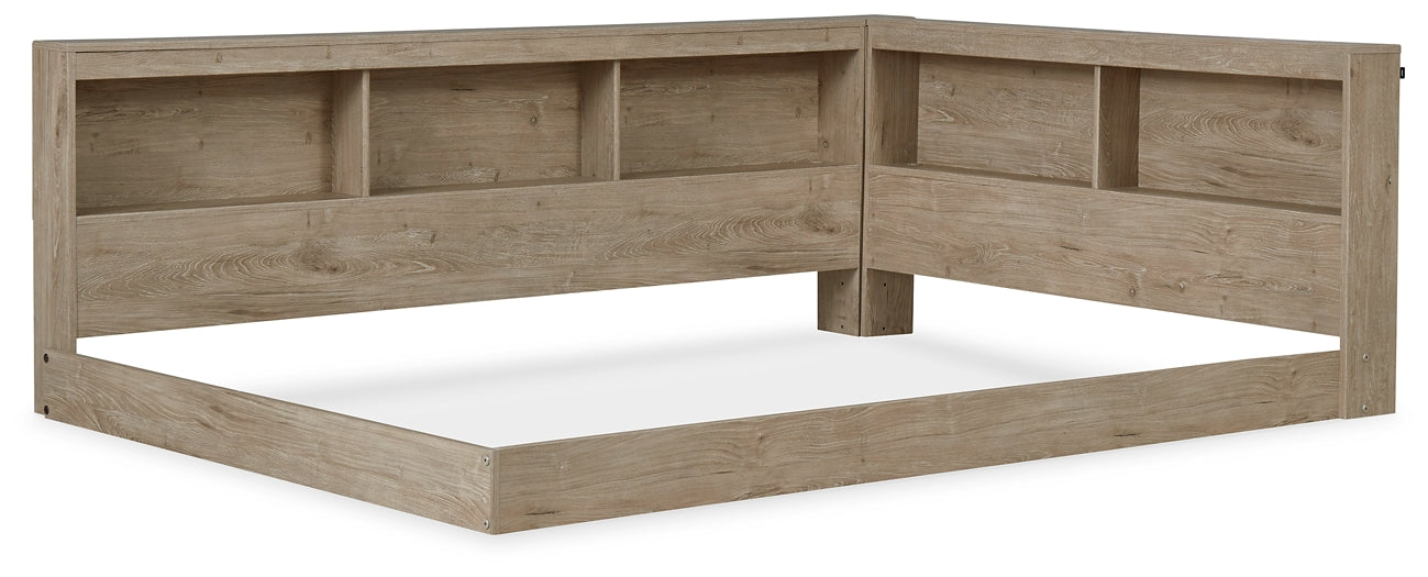 Oliah Twin Bookcase Storage Bed