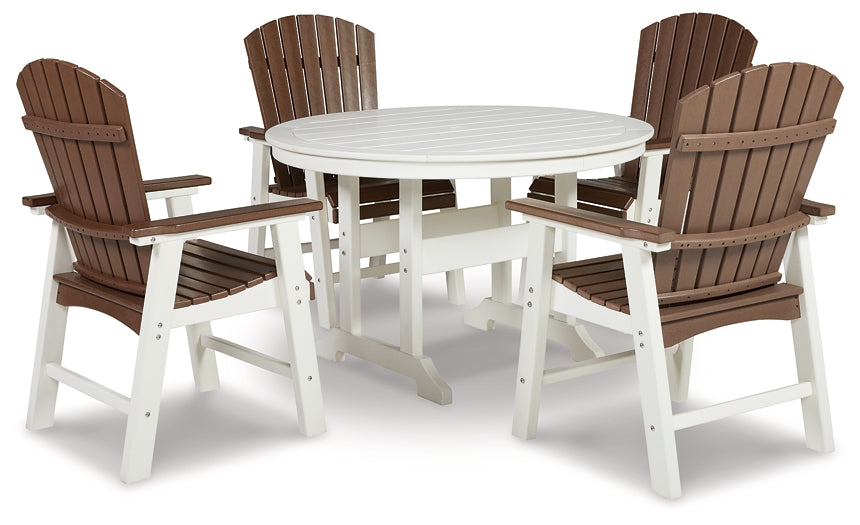 Genesis Bay Outdoor Dining Table and 4 Chairs